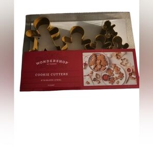 Wondershop 5 piece stainless steel cookie cutter